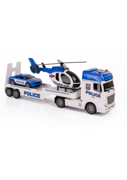 Policja laweta z dźwiękiem i światłem