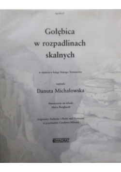 Gołębica w rozpadlinach skalnych