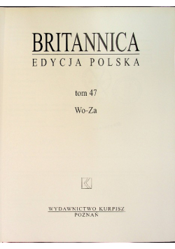 Britannica Edycja Polska Tom 47