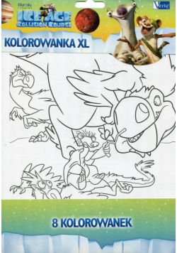 Kolorowanka XL Epoka lodowcowa