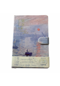 Notes z zapięciem B6/128K Monet wschód słońca