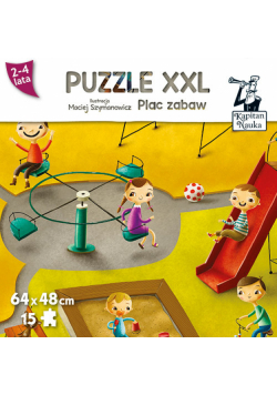 Puzzle XXL Plac zabaw 2-4 lata