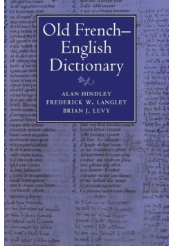 Old French-English Dictionary