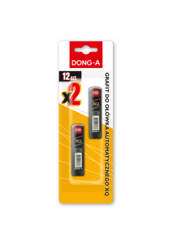 Grafit do ołówka automatycznego  XQ 05 MM HB Dong-a 2 x 12 szt. blister