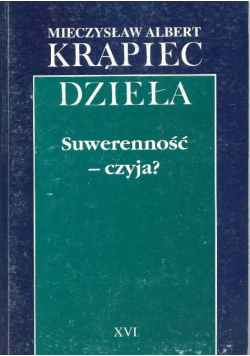 Dzieła Suwerenność czyja