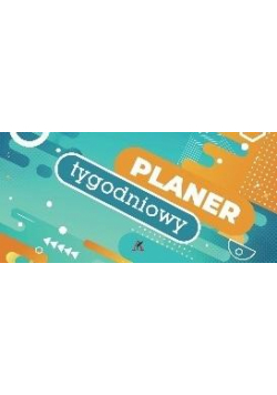 Planer 2025 biurkowy leżący tygodniowy poziomy