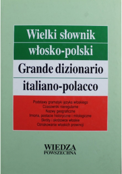 Wielki słownik włosko polski