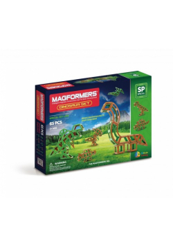 Magformers Dinosaur 65 elementów
