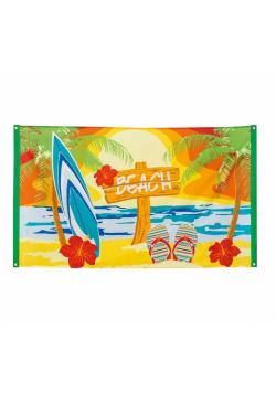 Flaga hawajska plaża