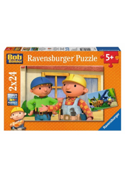 Puzzle Bob Budowniczy Na placu budowy 2x24