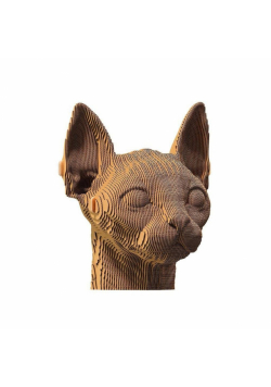 Puzzle 3D kartonowe - Sfinks Kot