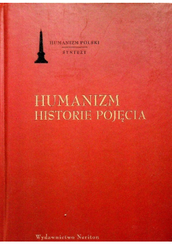 Humanizm Historie pojęcia
