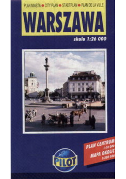 Warszawa Plan miasta 1: 26 000