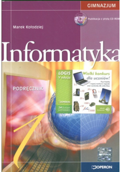 Informatyka 1 Podręcznik z płytą CD