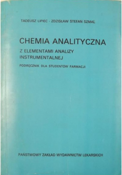 Chemia analityczna z elementami analizy instrumentalnej