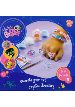 Littlest PetShop decorate your own crystal jewellery - biżuteria