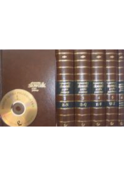 Uniwersalny słownik języka polskiego (wydanie luksusowe) t. 1-6/CD Słownik angielsko-polski