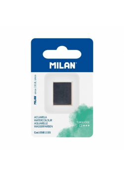 Farba akwarelowa w kostce turkusowy MILAN