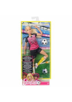 Barbie sportowe lalki Piłkarka
