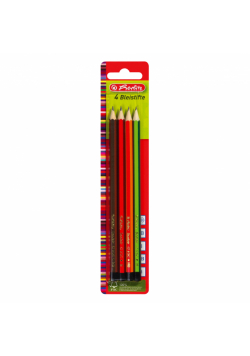 Ołówek scolair Herlitz 4 sztukI blister