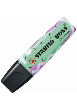 Zakreślacz Boss Original Pastel zielony (10szt)