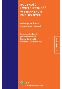 Roczność i wieloletniość w finansach publicznych