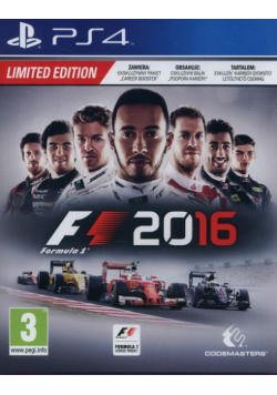 F1 2016 Limited Edition PS4