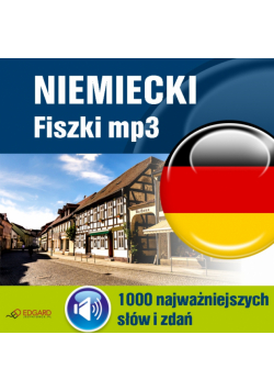 Niemiecki Fiszki mp3 1000 najważniejszych słów i zdań