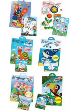 Plastelina Kiddy Clay Spaghetti