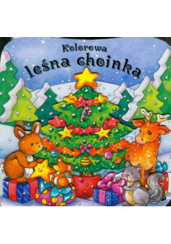 Kolorowa leśna choinka