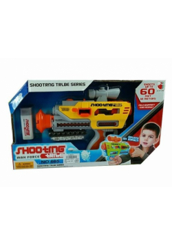 Pistolet na papierowe pociski 30cm + okulary
