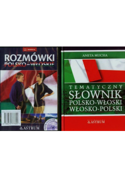 Słownik tematyczny polsko-włoski włosko-polski + CD