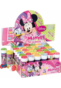 Bańki mydlane Minnie Display 36 sztuk