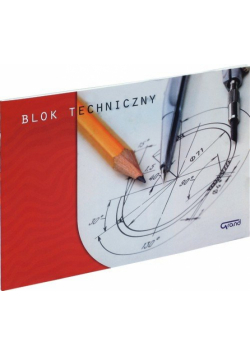 Blok techniczny Fiorello A4 10 kartek