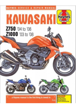 Kawasaki Z750 And Z1000 Service And Rep