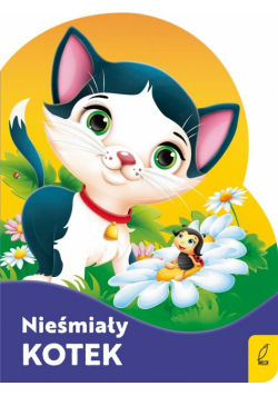Nieśmiały kotek. Wykrojnik