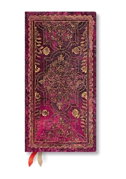 Kalendarz książkowy slim 2019 12M Amaranth