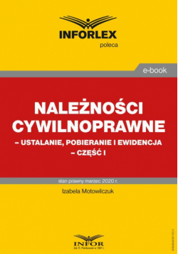 Należności cywilnoprawne – ustalanie, pobieranie i ewidencja – część I
