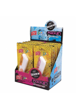 Korektor w taśmie Pocket display 12 sztuk