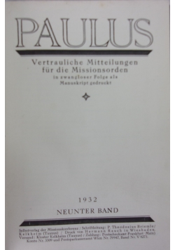 Paulus,1932r.
