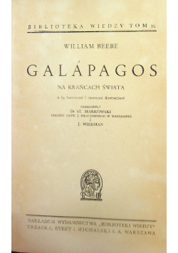 Galapagos na krańcach