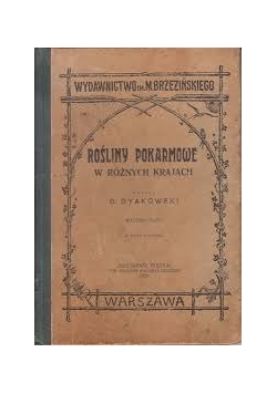 Rośliny pokarmowe w różnych krajach, 1928r