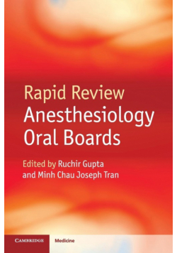 Rapid Review Anesthesiology Oral Boards