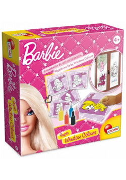 Barbie Farby Window Colours 11 szablonów do odwzorowania