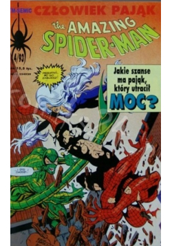 Człowiek pająk The amazing Spider - Man Nr  4 / 93