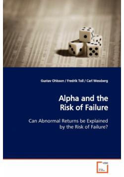 Alpha and the Risk of Failure