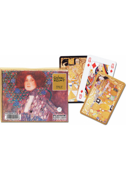 Karty do gry Piatnik 2 talie, Klimt, Emilia