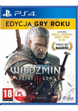Wiedźmin 3 Edycja Gry Roku PS4