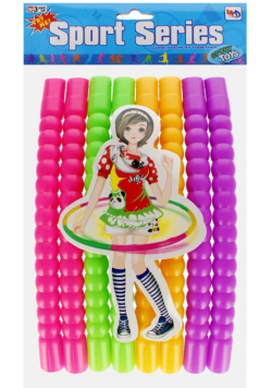 Hula hop składane 8 elementów