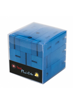 IQ-Test Flexi Cube drewno niebieska 17511